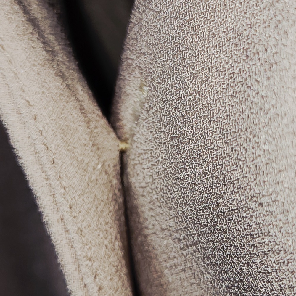 Saville Suit Blazer 14 Beige Vintage Pleated Single Button Career - Picture 4 of 8